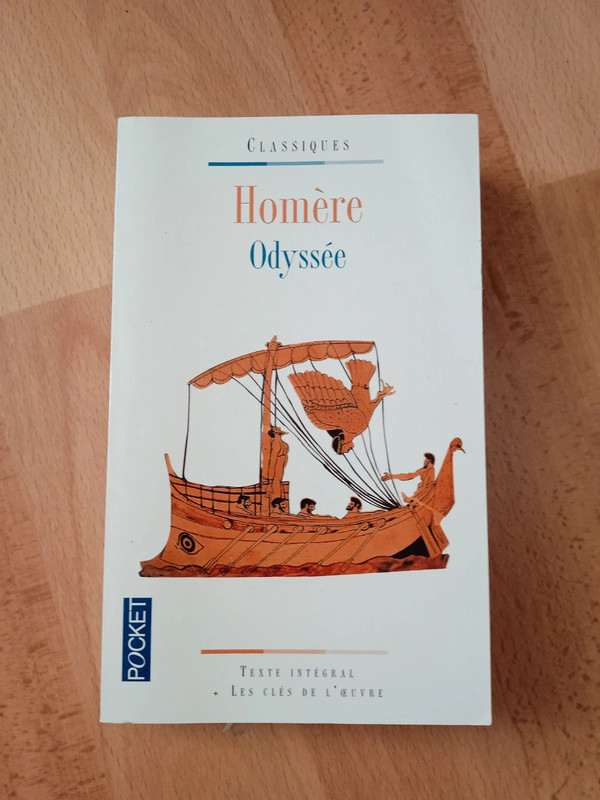 Livre Homère Odysée