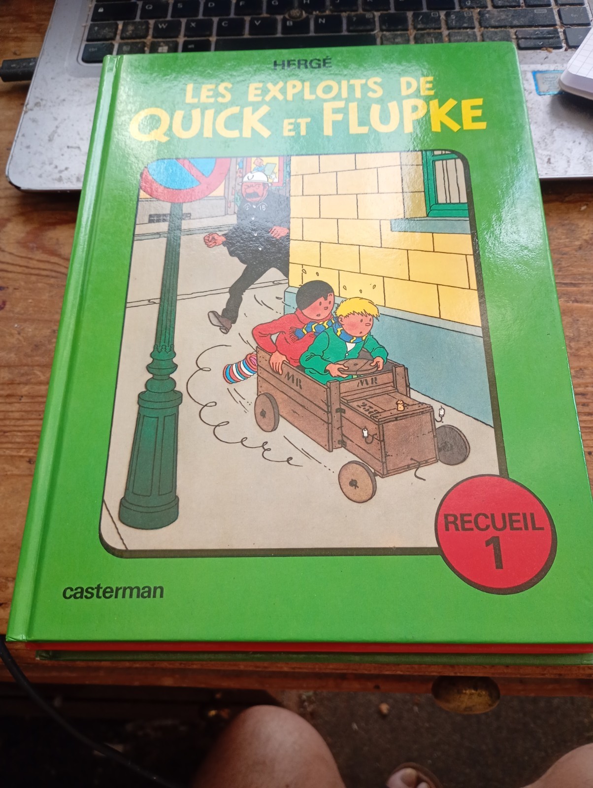 les exploits de QUICK et FLUPKE T 1 HERGE casterman 1975