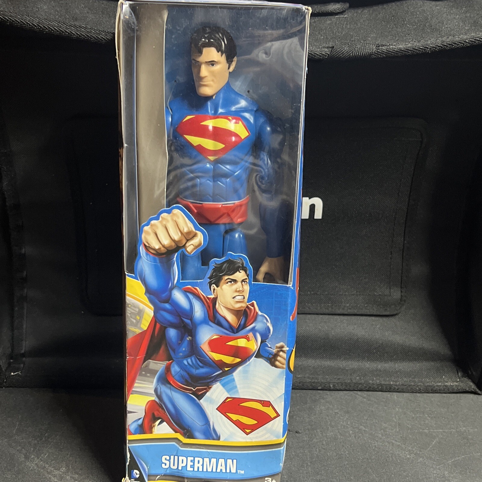 SUPERMAN 12" ACTION FIGURE DC COMICS Mattel 2014 figurina altamente posabile nuova con scatola leggi