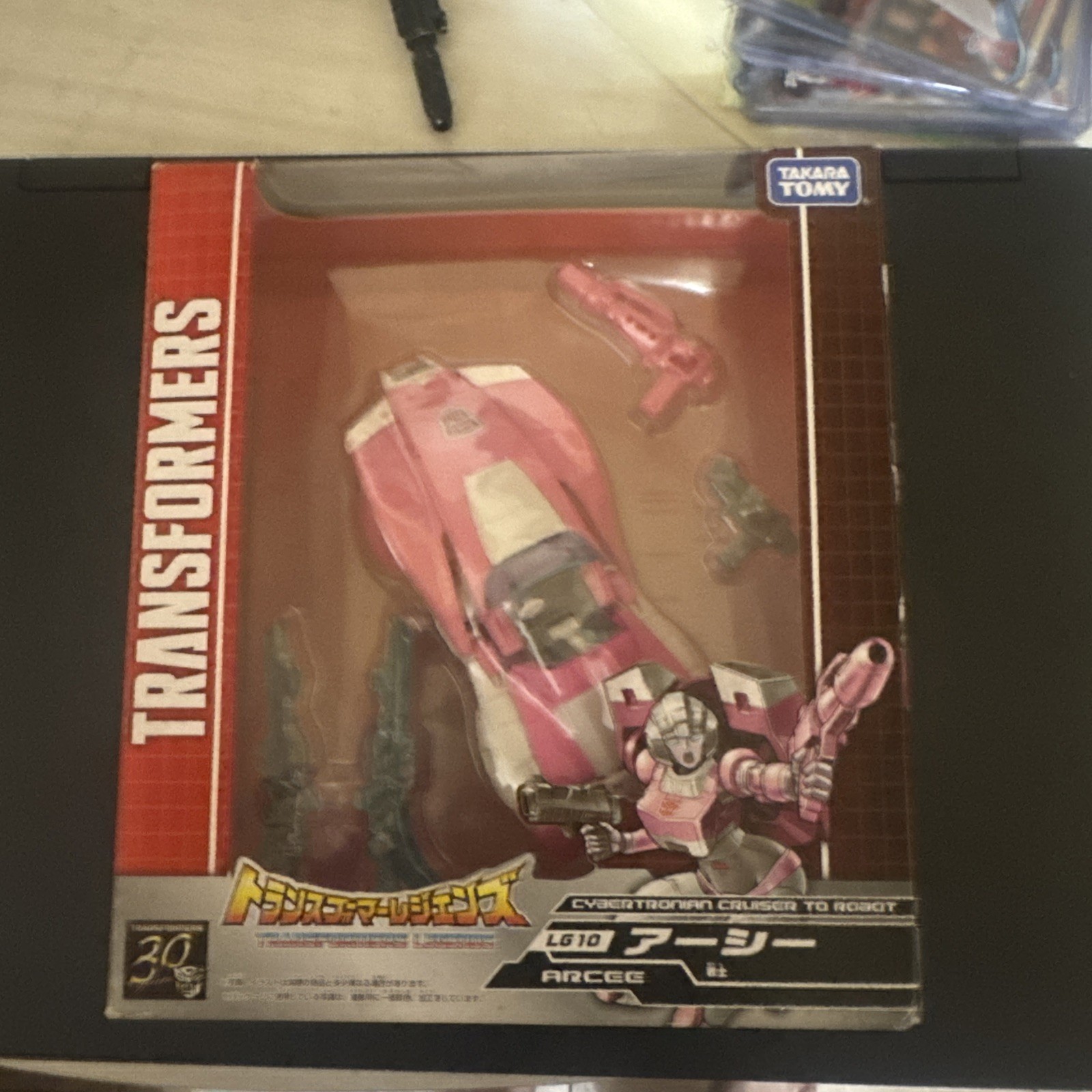 NUOVO RARO LG10 Arcee Japanese Transformers Legends Import Takara Tomy Generations