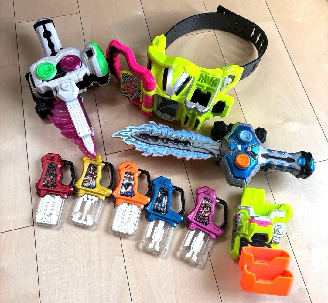 Kamen Rider Ex-Aid DX Gamer Driver Gashat Set Bandai usato testato
