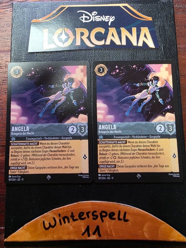 Lorcana Winterzauber Set 11 Angela 2 St. DE