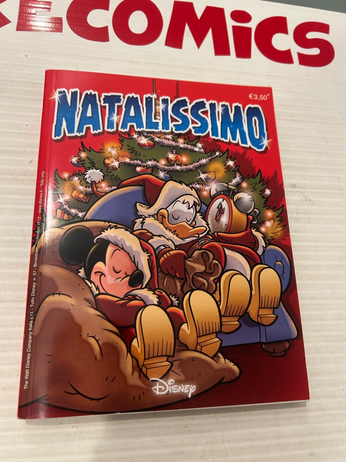 TUTTO DISNEY 57  NATALISSIMO      DIC. 2012   EDICOLA/MAGAZZINO   E11