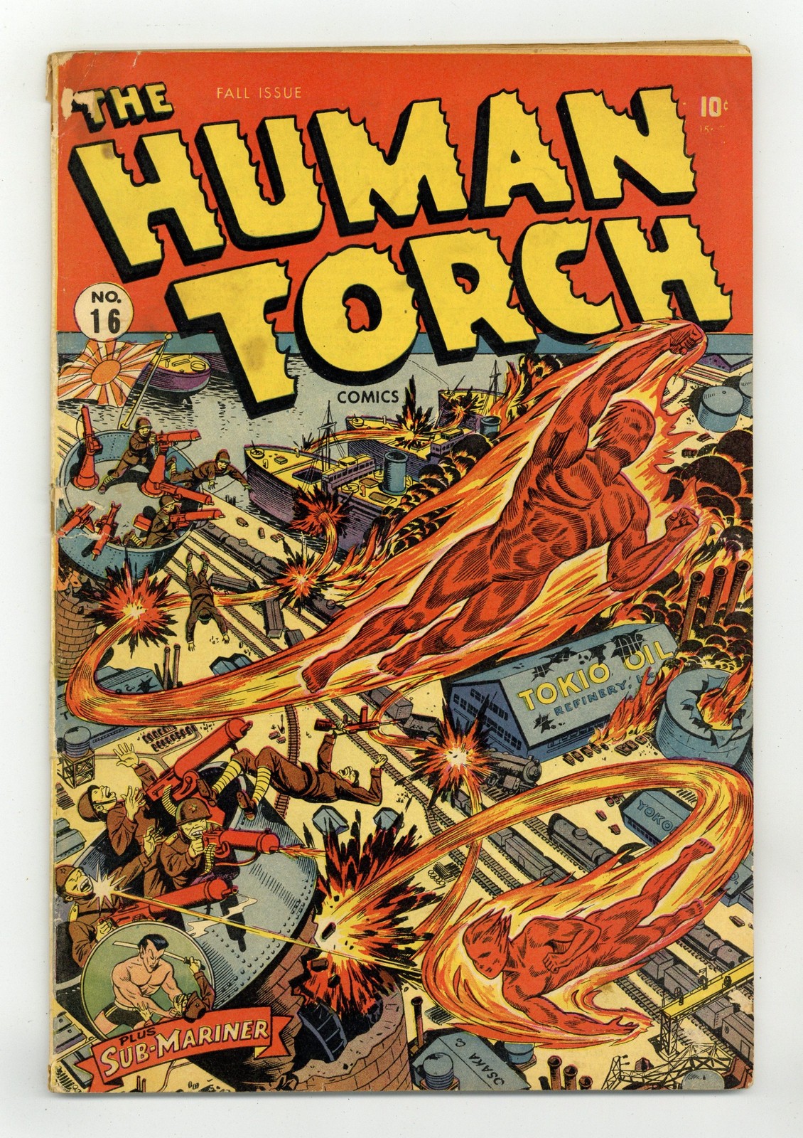 Human Torch Comics #16 GD/VG 3.0 1944