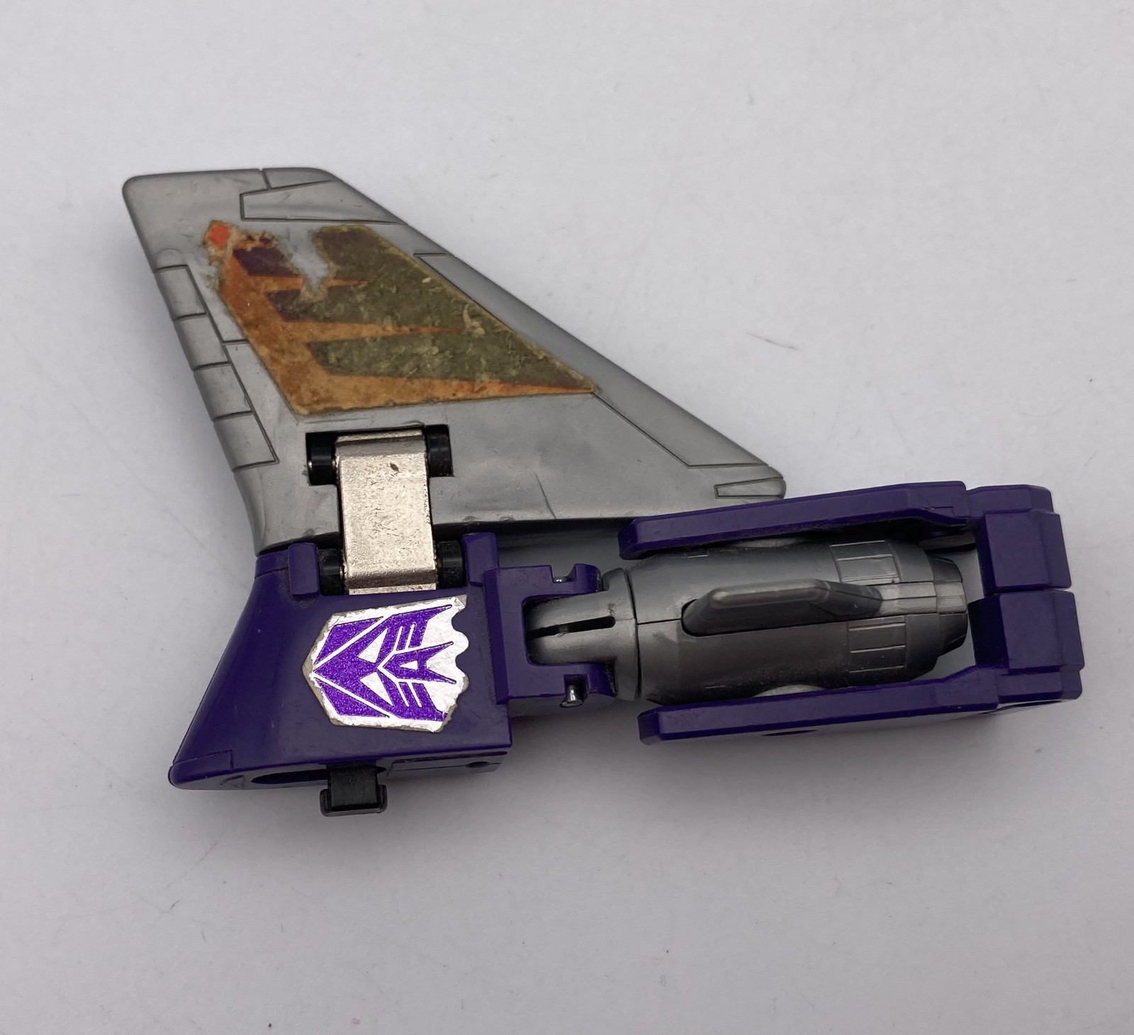 Transformers Takara Replacement Vintage G1 1986 CYCLONUS PURPLE WING Arm