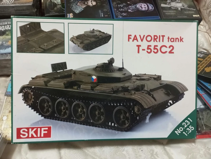 T-55C2, Skif 1/35