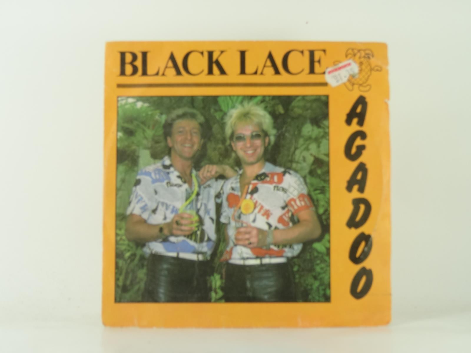 BLACK LACE AGADOO (2) (37) 2 Track 7" Single plus Picture Sleeve FLAIR RECORDS