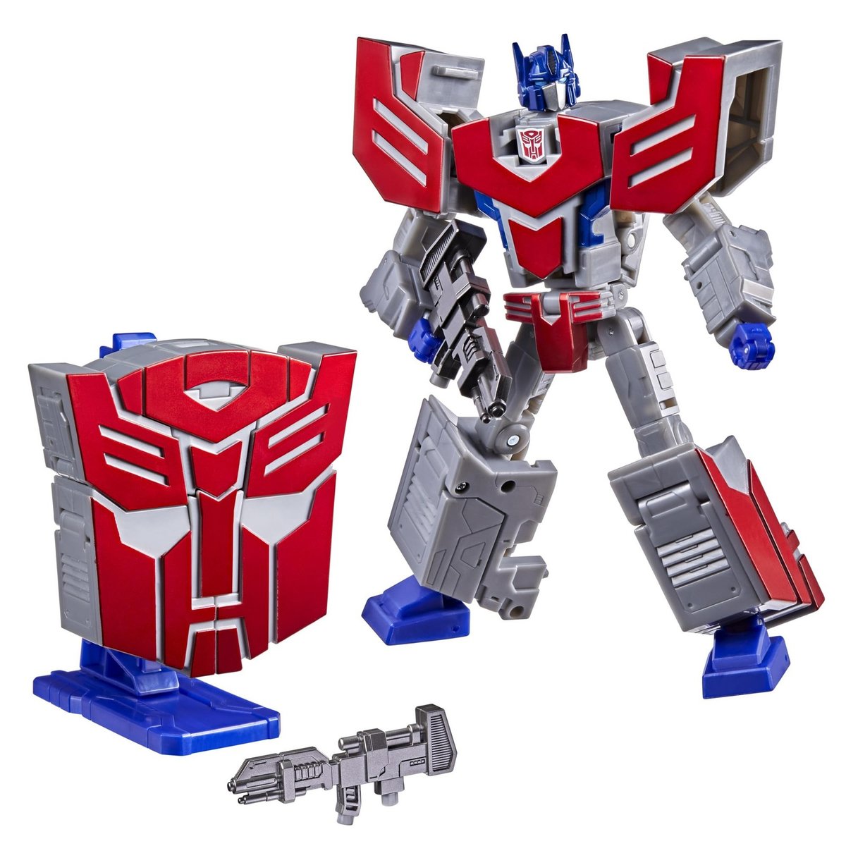 Transformers Icone Optimus Prime 6,75 pollici Voyager Class Action Figure che si