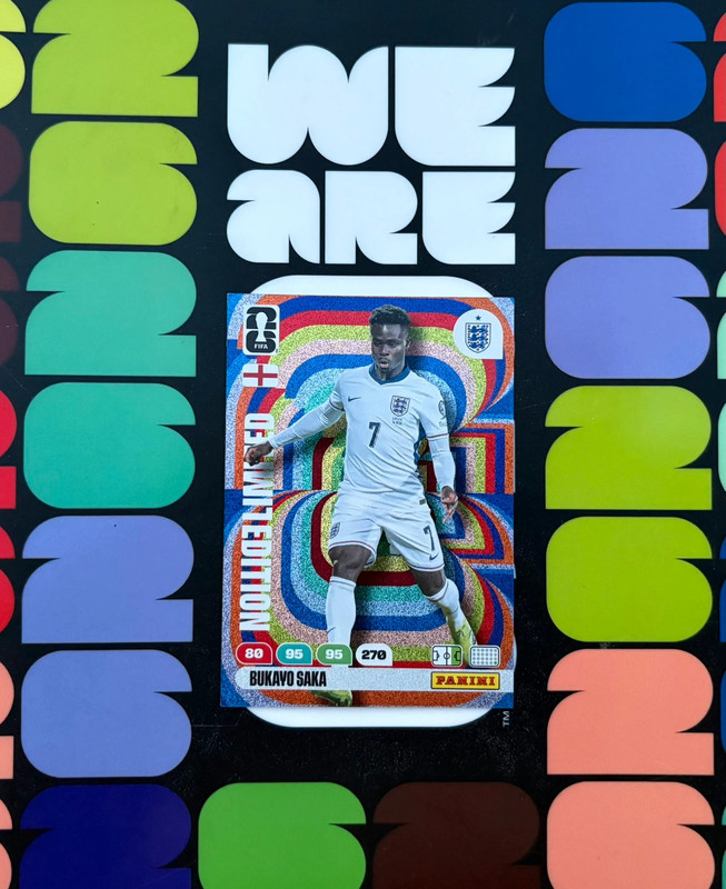 Panini Adrenalyn XL - FiFA World Cup 2026 - Saka Limited Editition