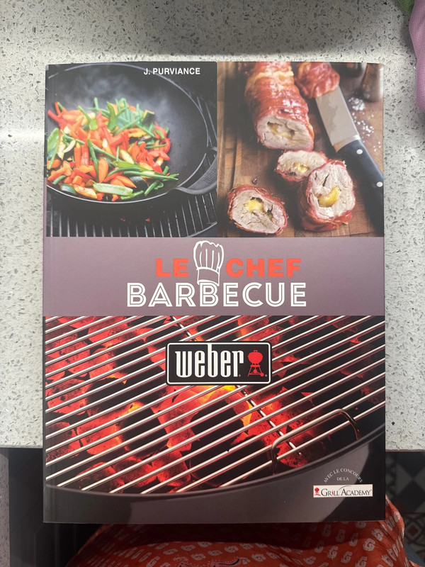 Livre Le chef barbecue Weber