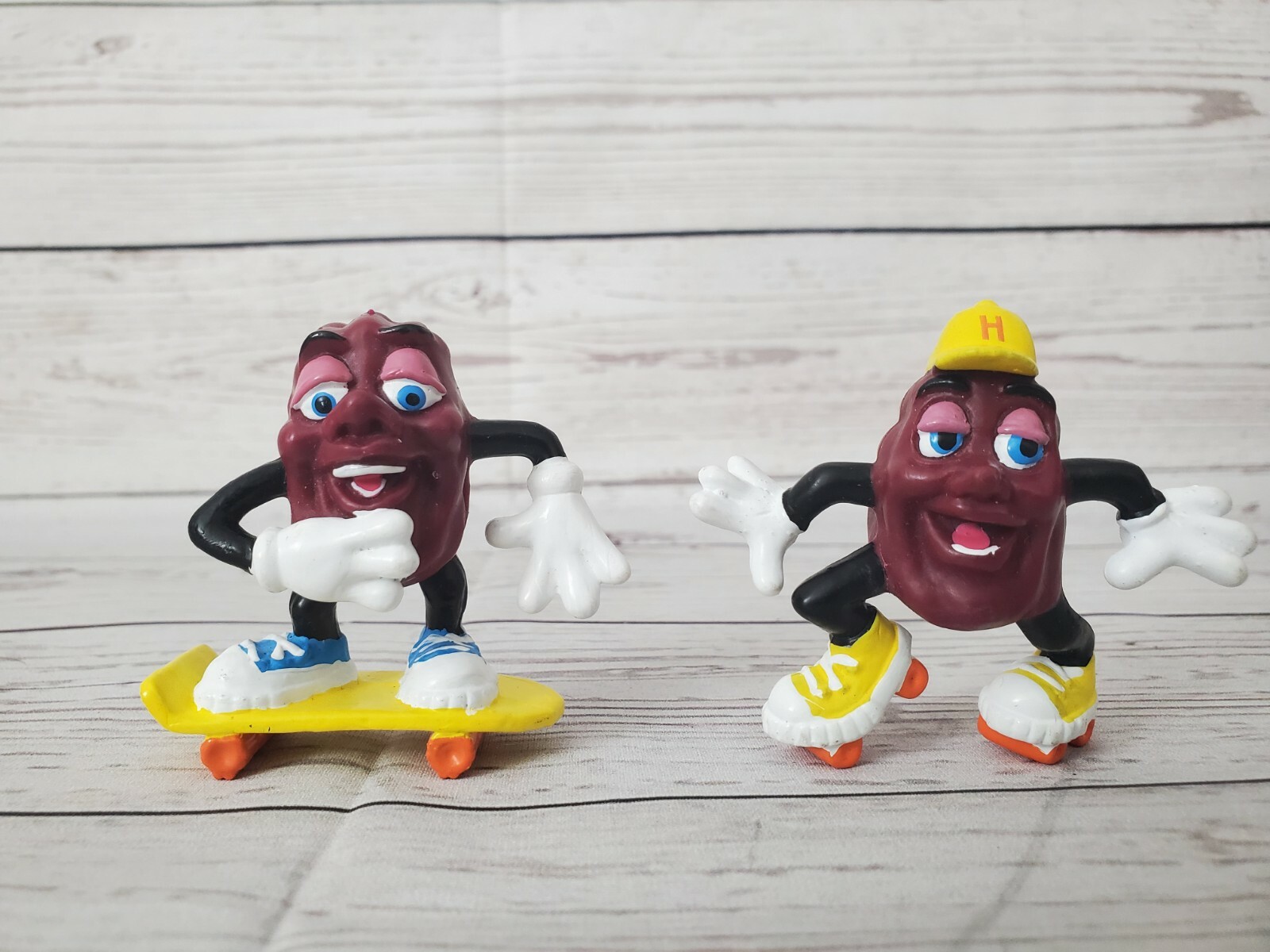 California Raisins Rollin Rollo Skating Stuntz Skateboarding 1988 Calrab Vtg