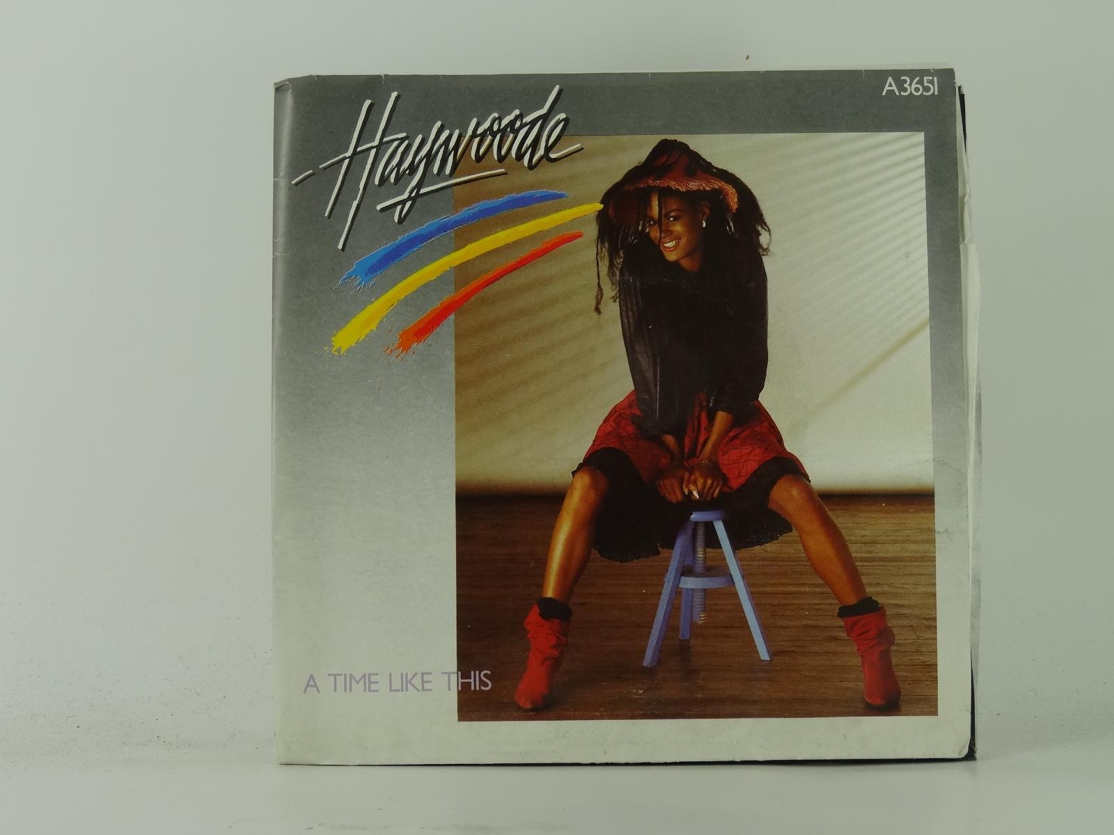 HAYWOODE A TIME LIKE THIS (POSTER BAG) (35) 2 Track 7" Single including Picture 