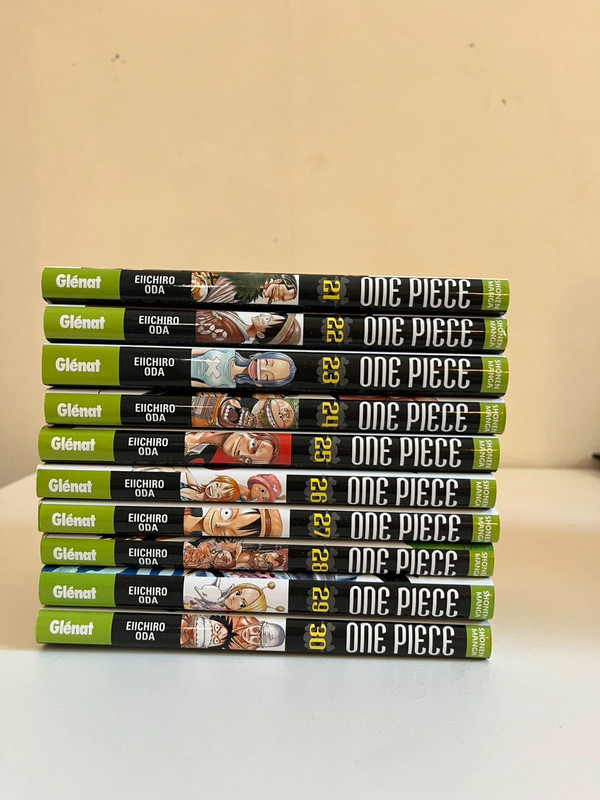 Lot de 10 manga One Piece