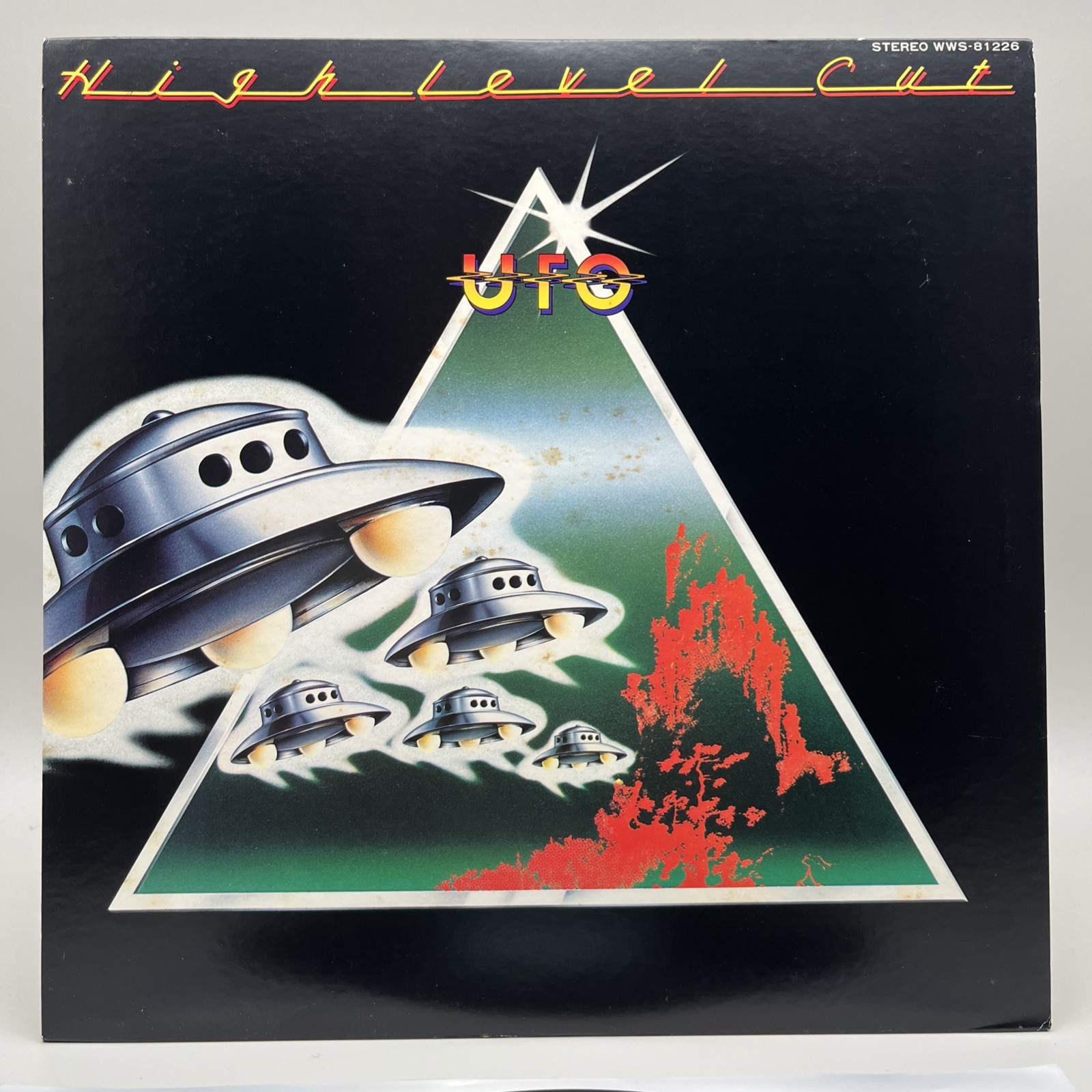 UFO – High Level Cut Japan Pressing LP Vinyl Record Schallplatte Hard Rock