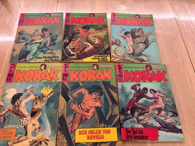 Lotto 12 x nastro grande originale Korak ottime condizioni
