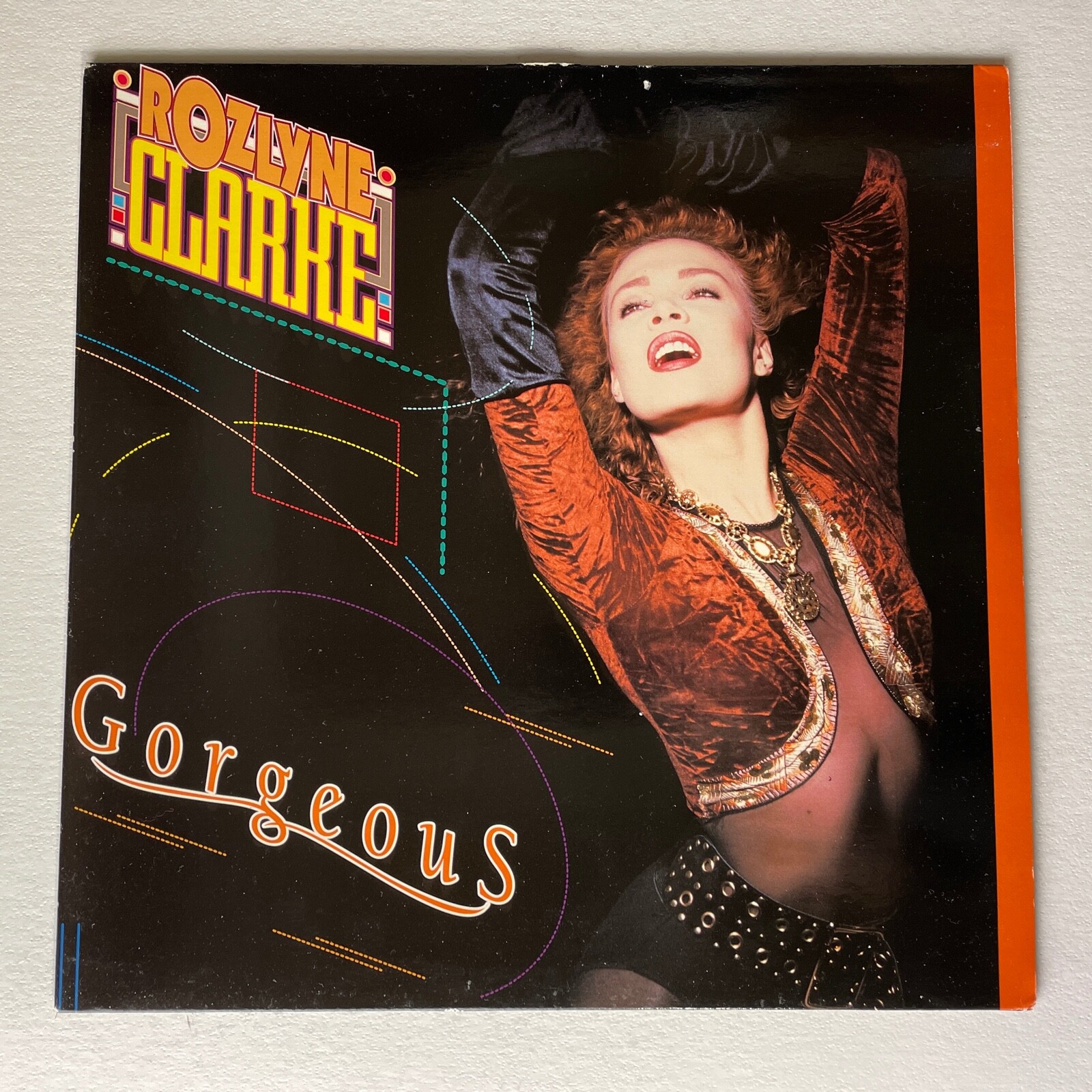 Rozlyne Clarke – Gorgeous - Belgium 12" Single - ARS Productions - 1991 - VGC+