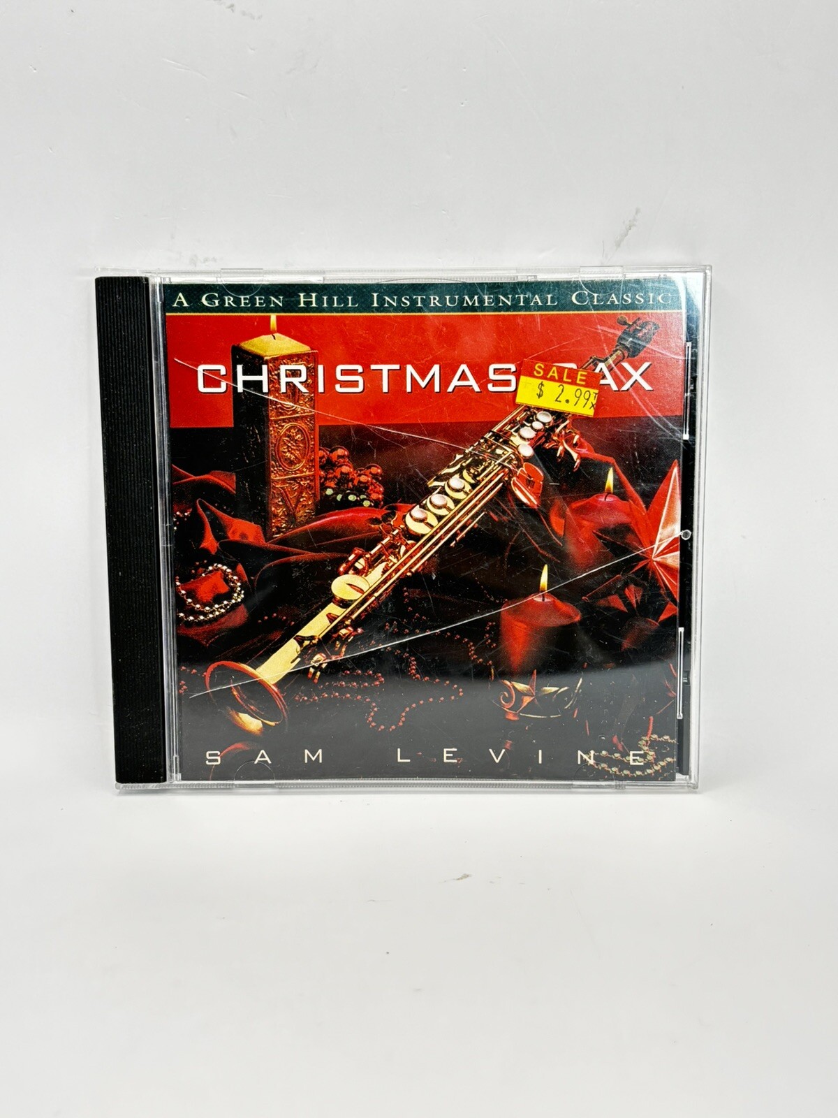 SAM LEVINE CHRISTMAS SAX CD VGC
