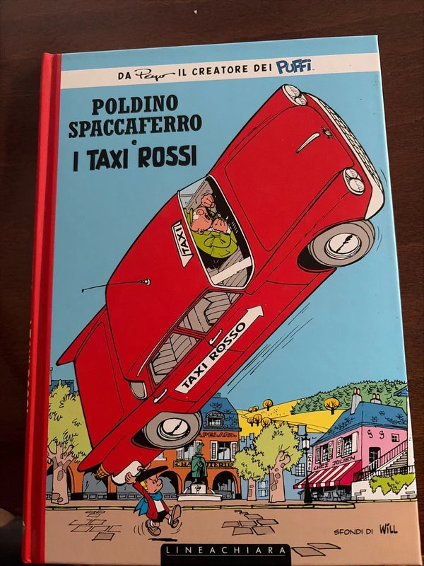 fumetto “Poldino e Spaccaferro e i taxi rossi”