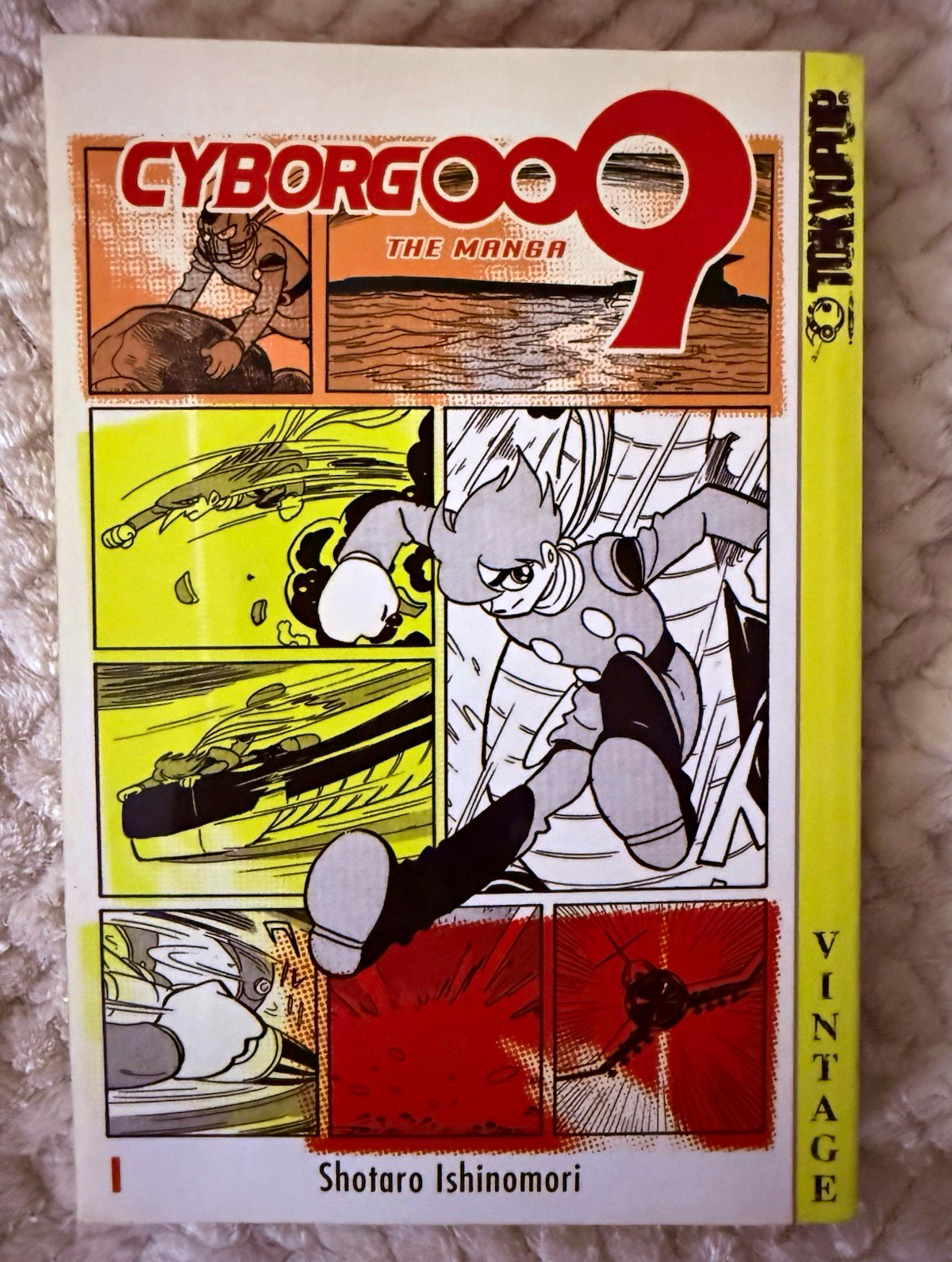 Tokyopop Cyborg 009: The Manga #1 copertina morbida inglese - Shotaro Ishinomori #manga