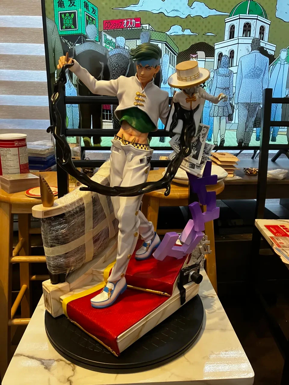 rohan play 1 studio - jojo's bizarre adventure - manga anime - statue figurine