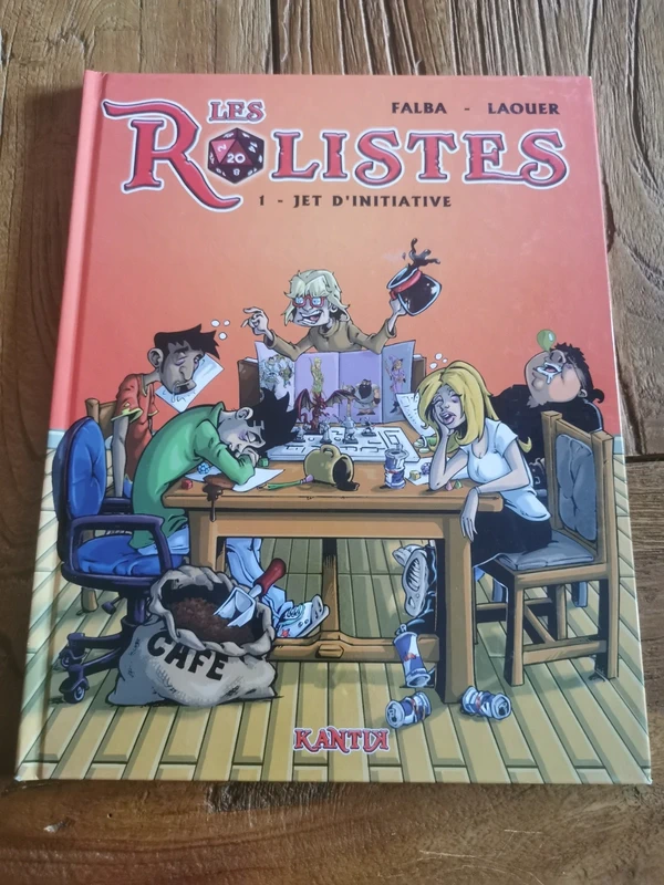 BD Les rolistes " jet d'initiative"