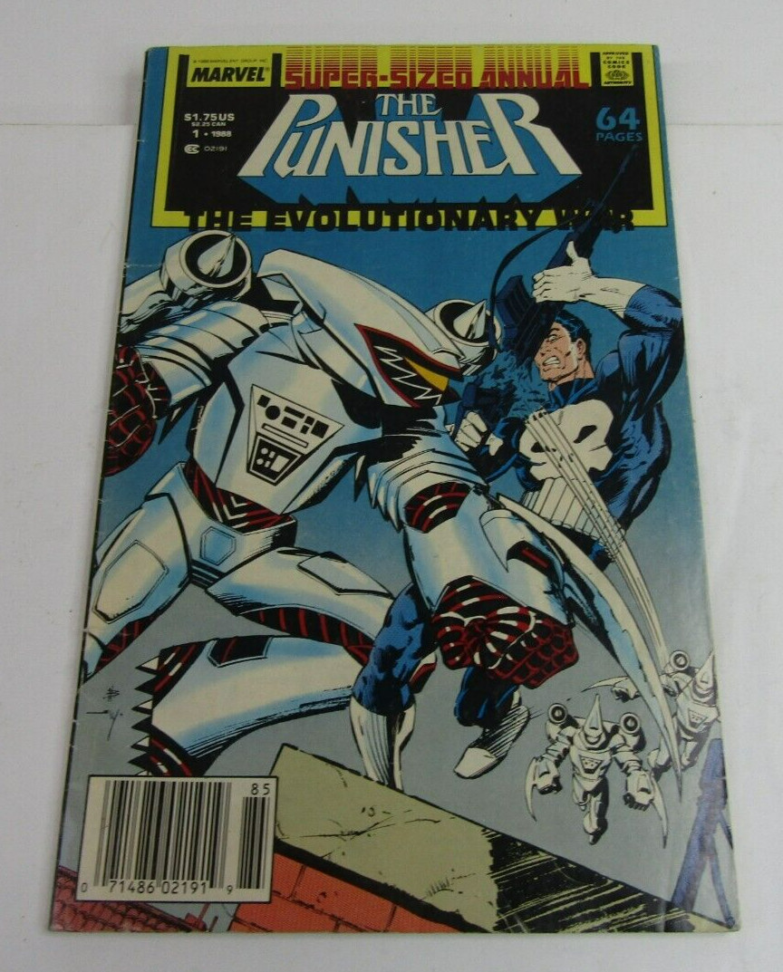 Marvel Comics Super Size Annuale Il Punitore #1 1988