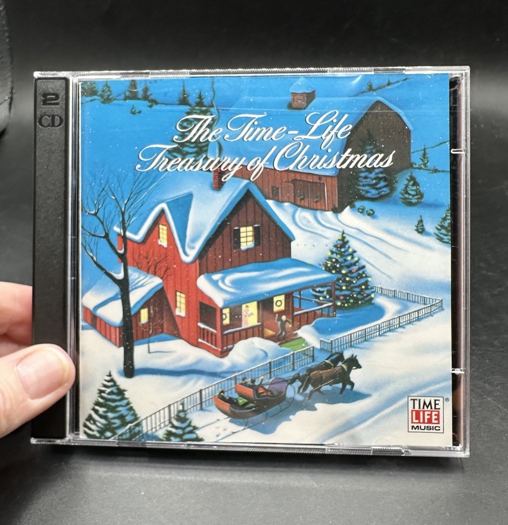 Time Life Treasury of Christmas CD 1987 2 Disc Set 45 Classic Tracks
