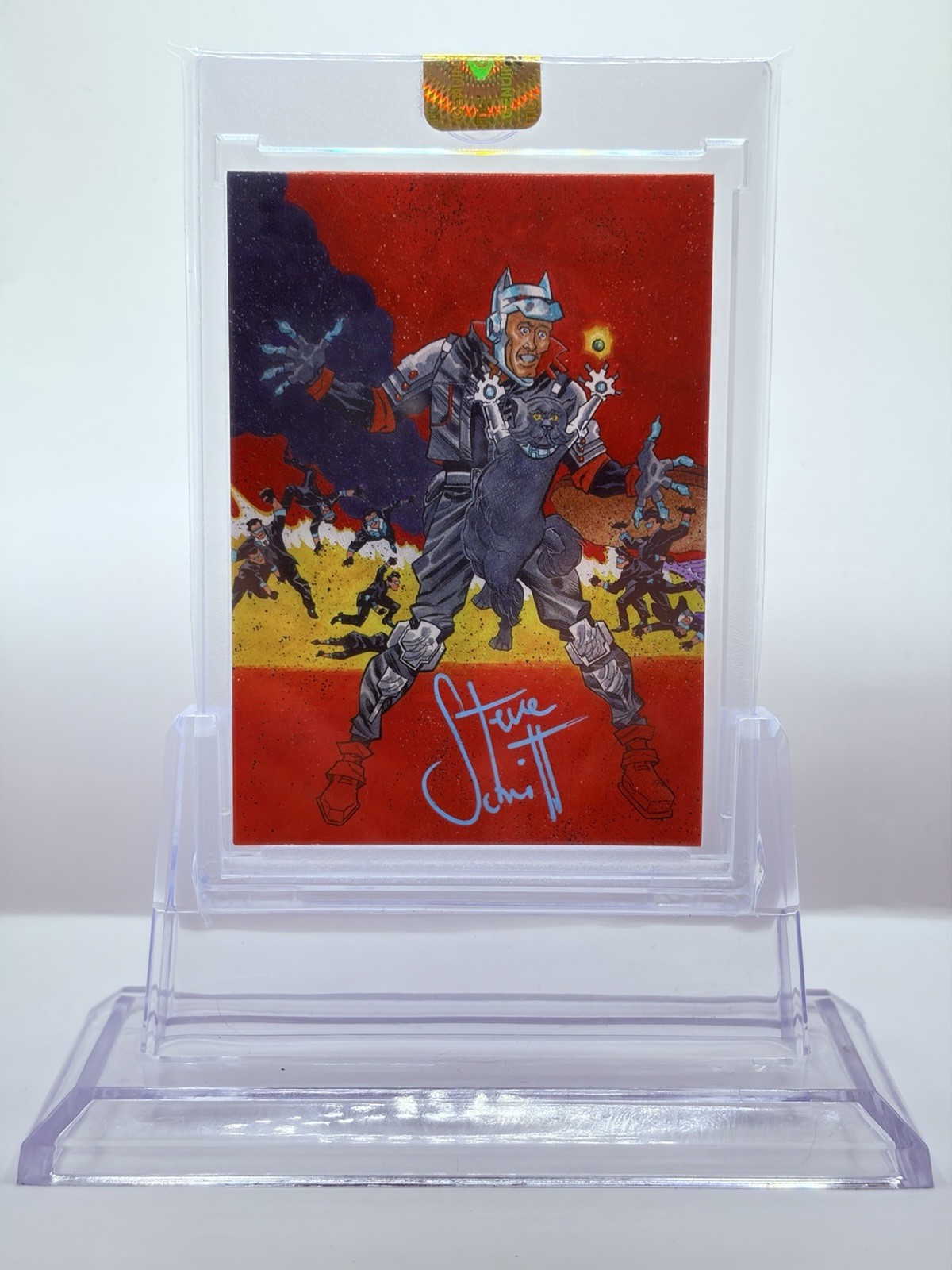 Carta Ninja Funk The Covers 2022 firmata da Steve Schuitt cosa non esclusiva auto