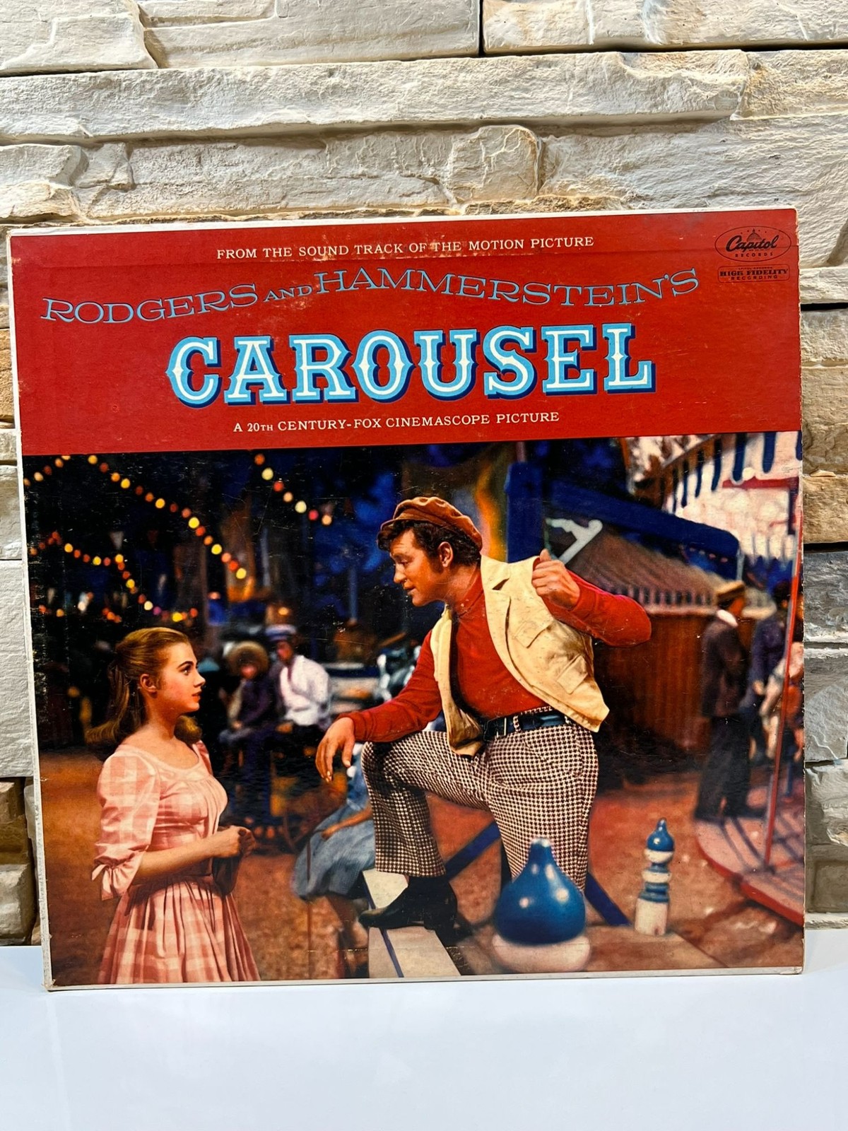 Rodgers And  Hammerstein Carousel Soundtrack Musical If I Love You Vinyl LP 
