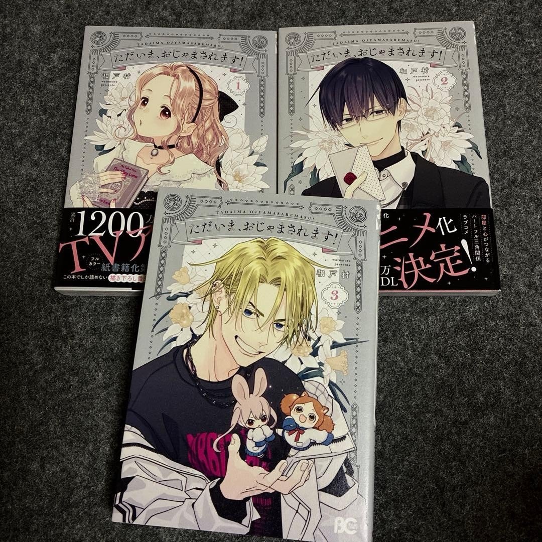 Scusate l'intrusione, sono a casa! Vol. Set 1-3 manga fumetti versione giapponese