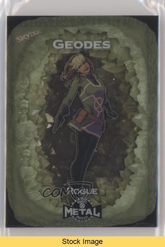 2020 Upper Deck Marvel X-Men Metal Universe Geodes SP Rogue #G-19 READ 4et