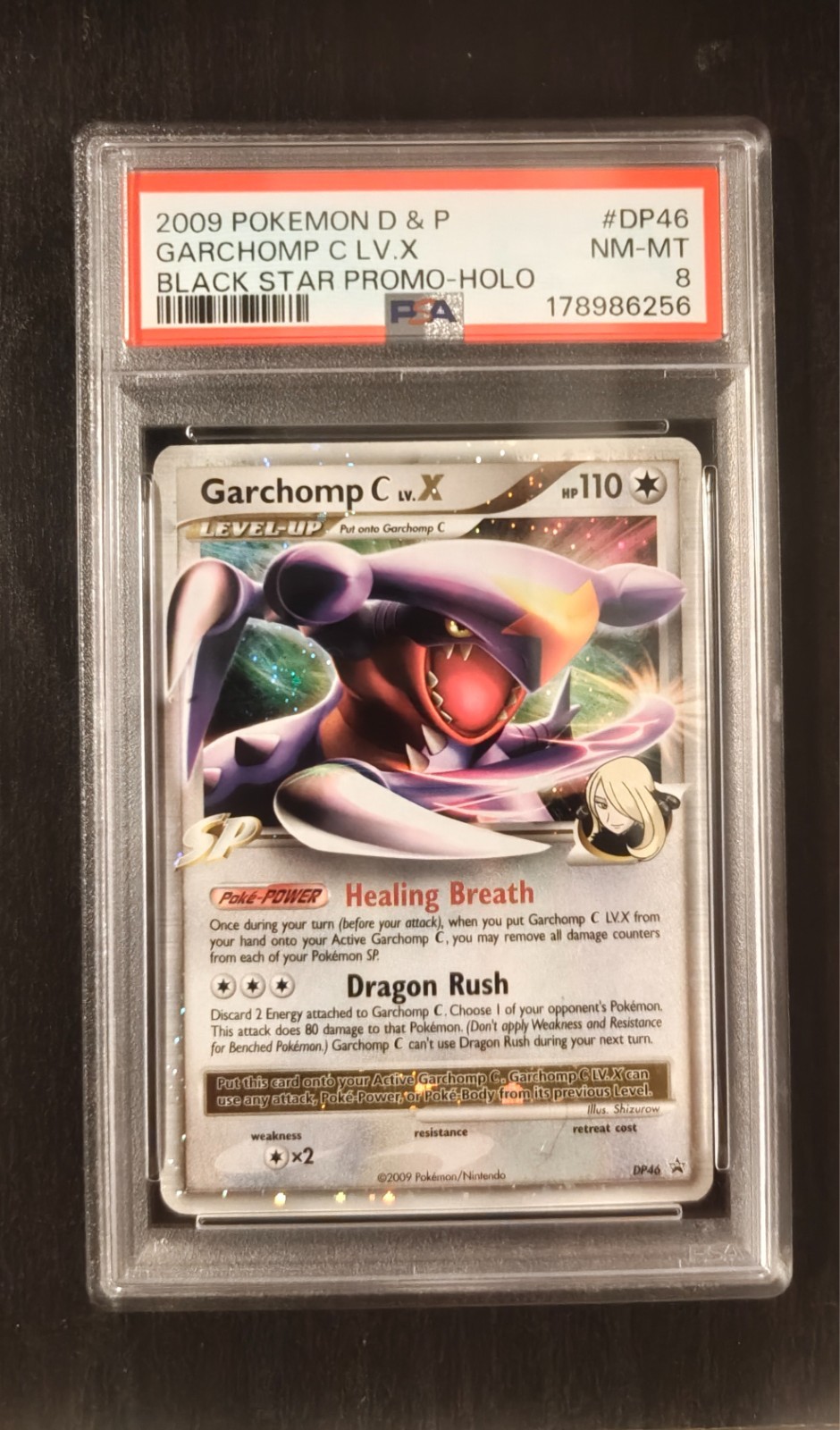 Garchomp C LV.X DP46 Diamond and Pearl Holo Cert: 178986256