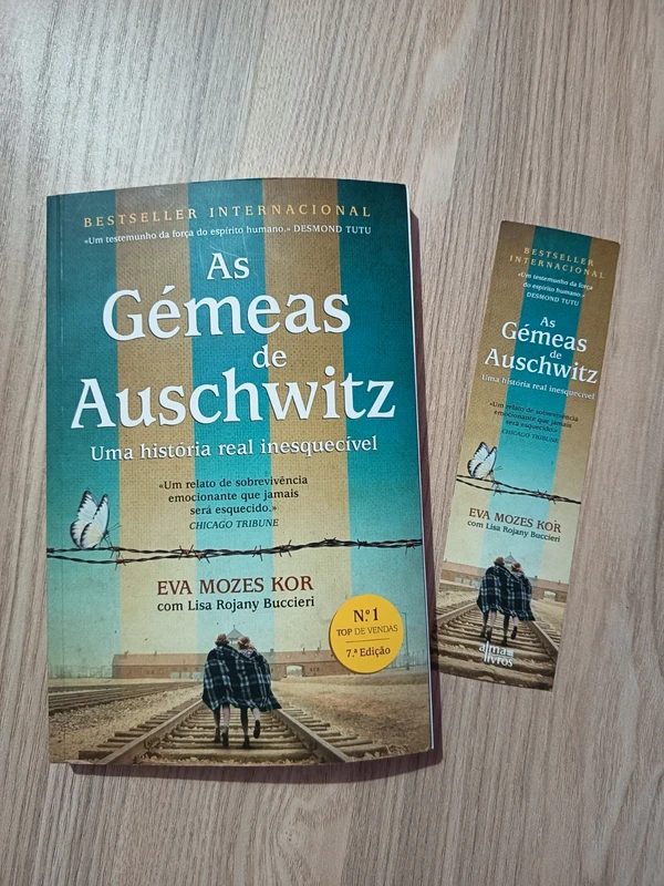 Livro "As gêmeas de Auschwitz" de Eva Mozes Kor