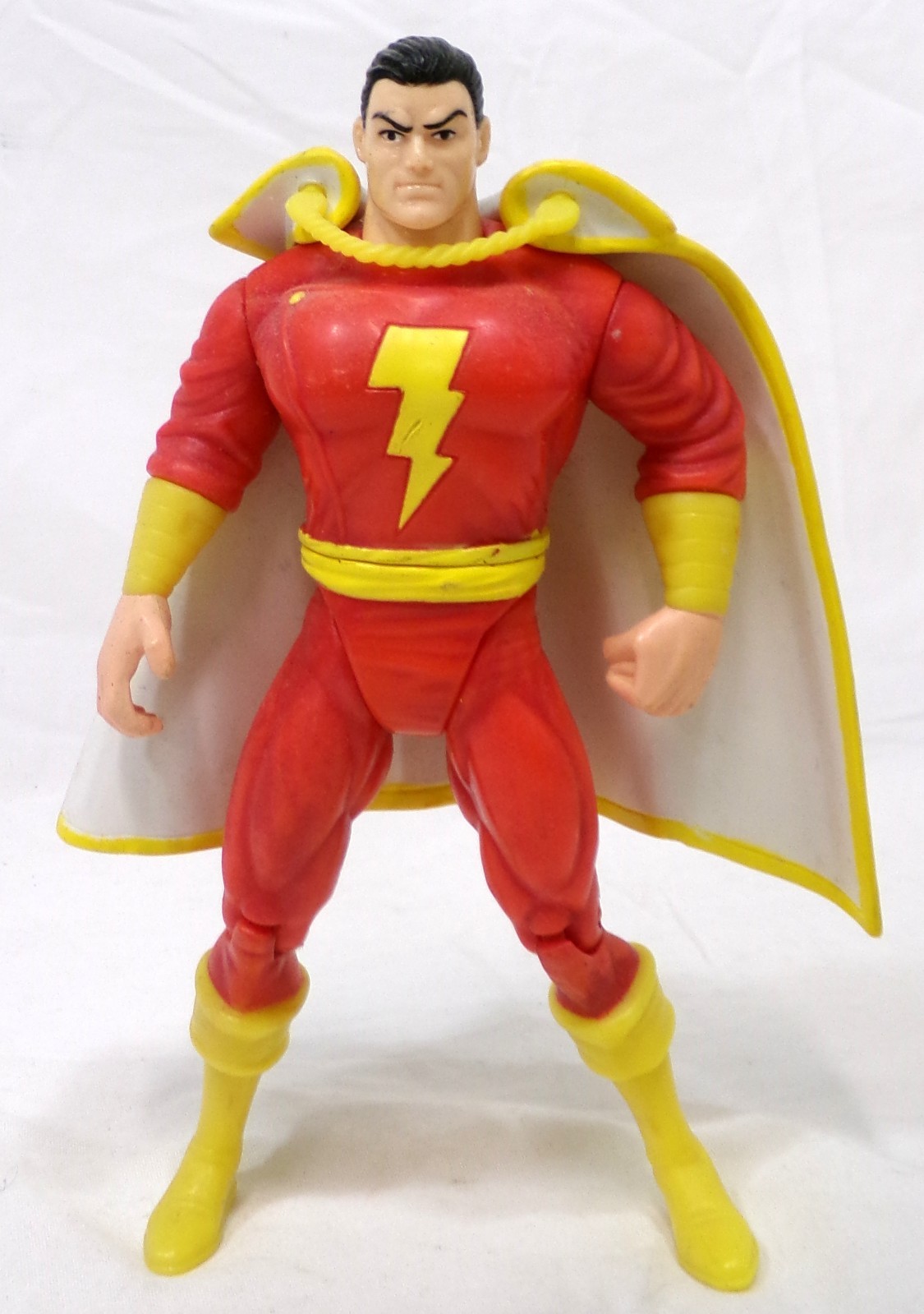 1999 Hasbro DC Super Heroes Shazam! Figura 6.5" Incompleta Mancante Di Supporto
