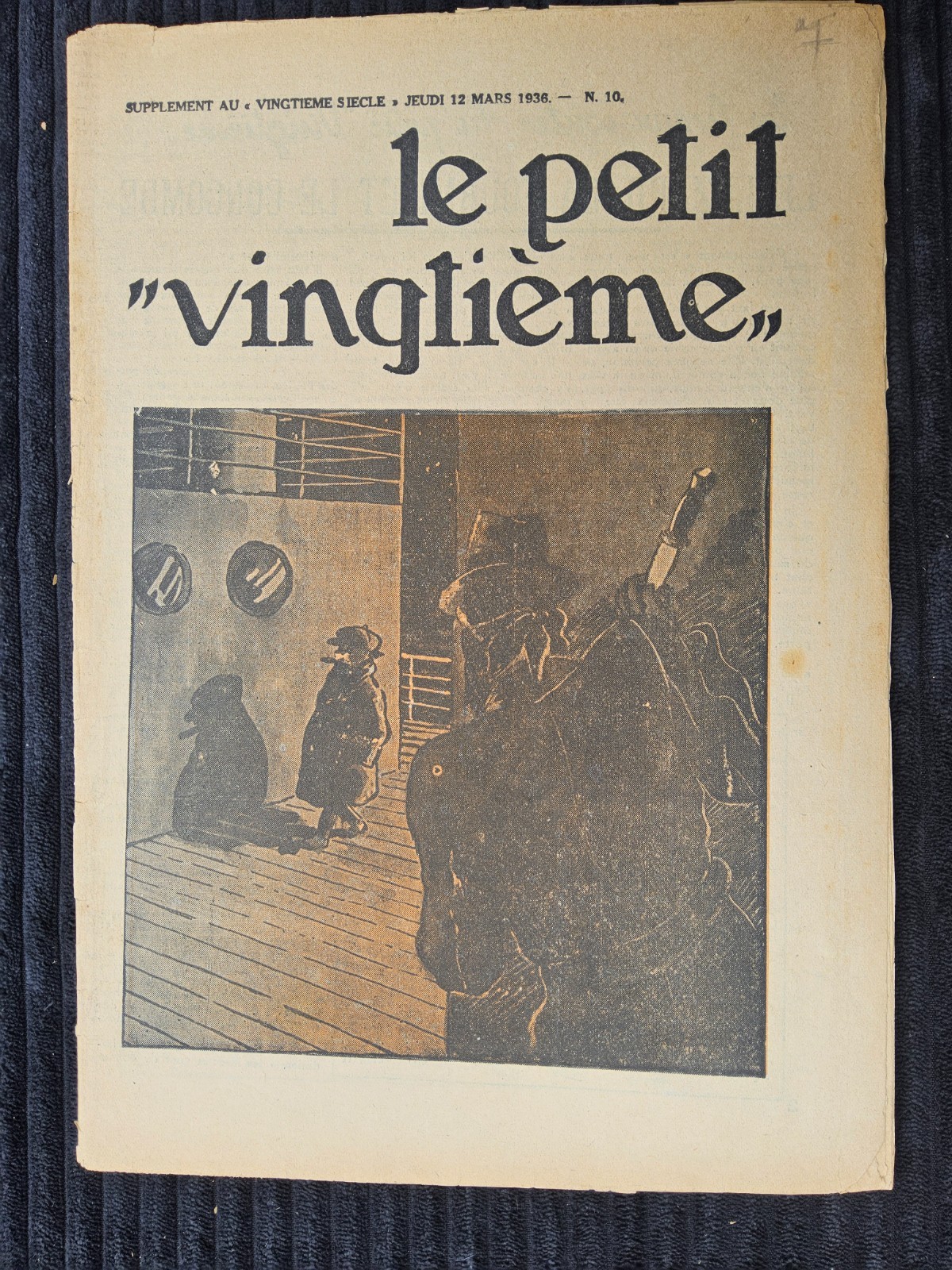 Tintin - Petit Vingtième - Numéro 10 de 1936 - Les nouvelles aventures