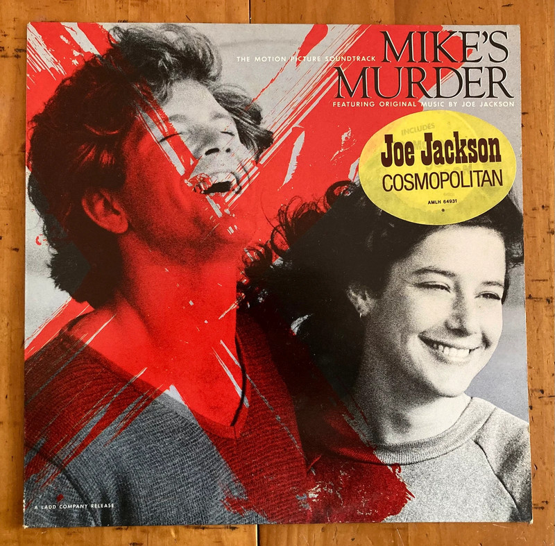 Joe Jackson - Mike's Murder (The Motion Picture Soundtrack) LP 1983 .