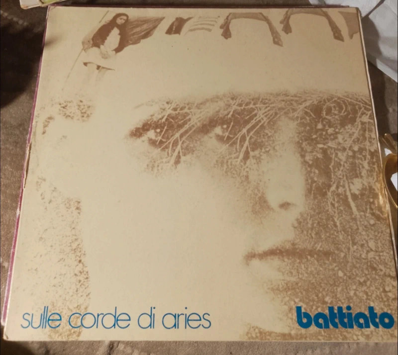 Vinile Battiato 73` bla bla prima stampa sulle corde di aries