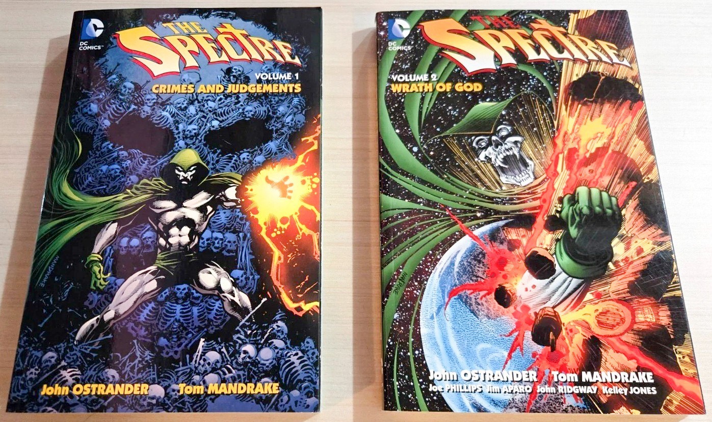 The Spectre Vol 1 e 2 Softcover TPB Crimini e Giudizi / Wrath of God DC
