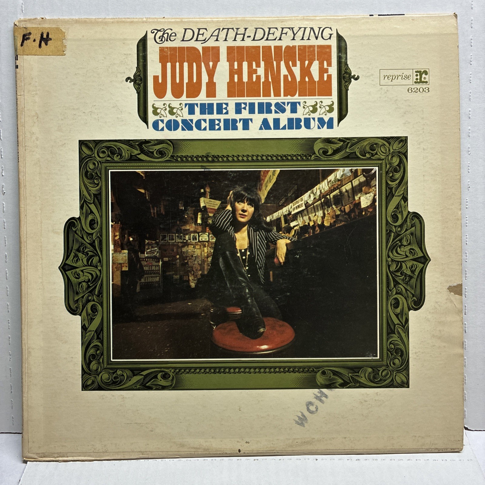 JUDY HENSKE The Death Defying Judy Henske (1966) REPRISE mono promo