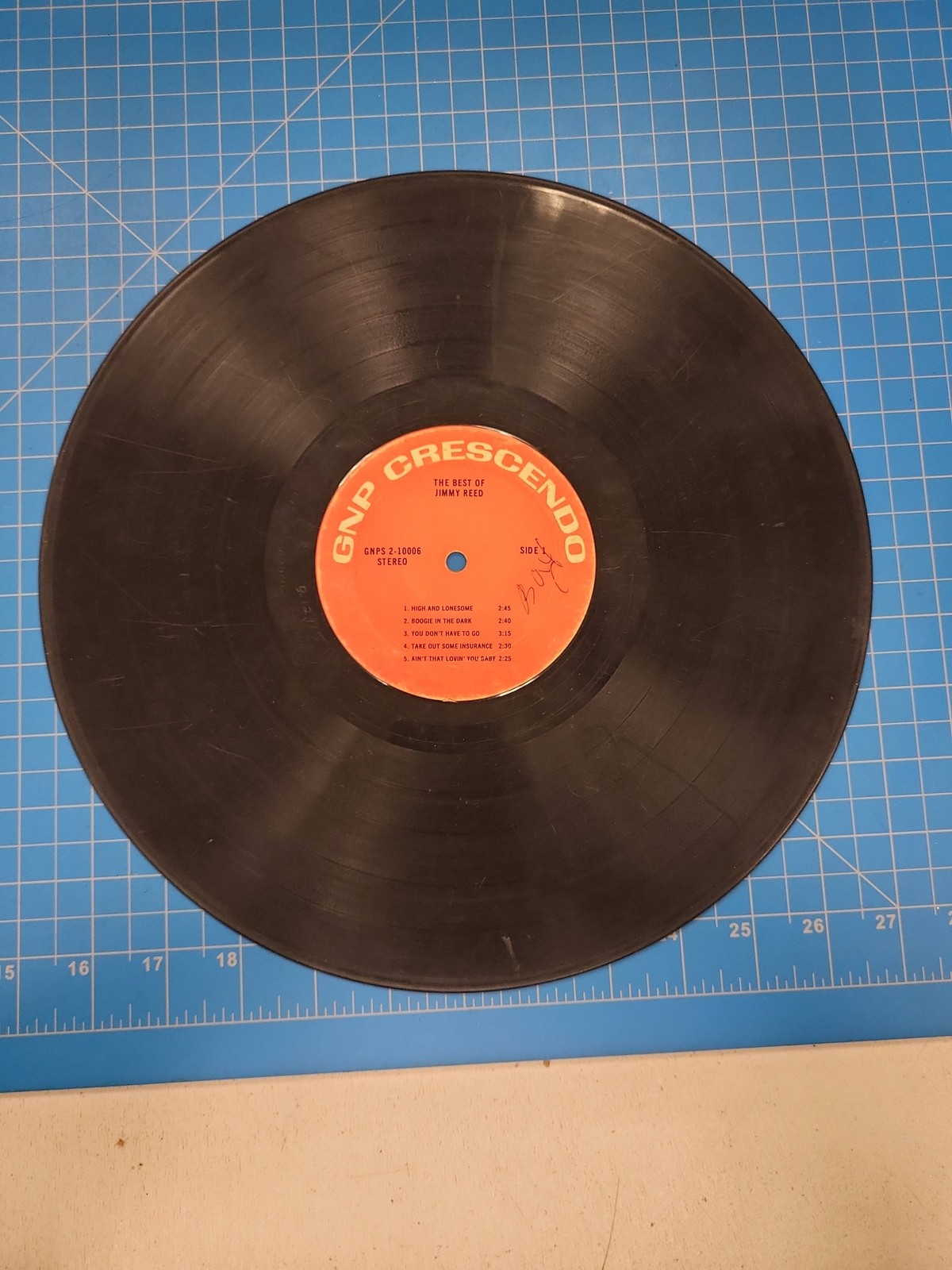 Jimmy Reed The Best of GNP Crescendo GNPS 2-10006 Stereo Vinyl LP Blues Record