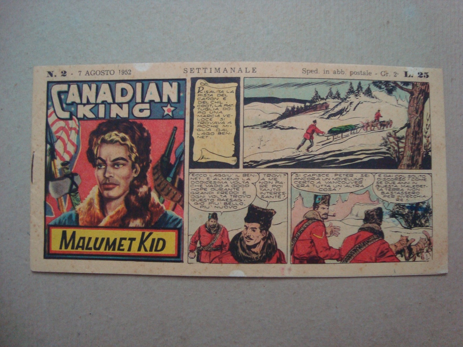 canadian king n° 2 ed.egla 1952