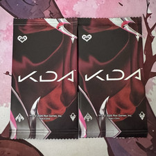 Riot Games K/DA Firestarter x Chi Cha San Chen Set of 2 Unopened Packs