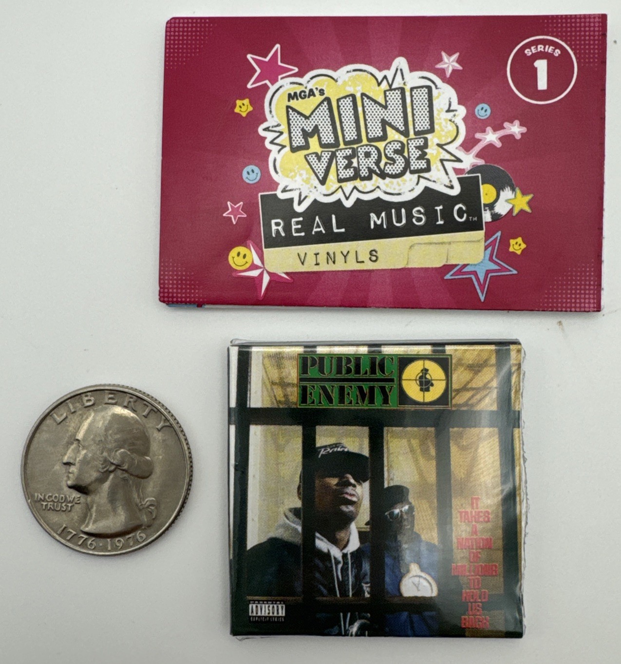NUOVO! Miniverse VINILI MUSICALI REALI ~ Sigillato ~ NEMICO PUBBLICO ~ Ribelle senza pausa