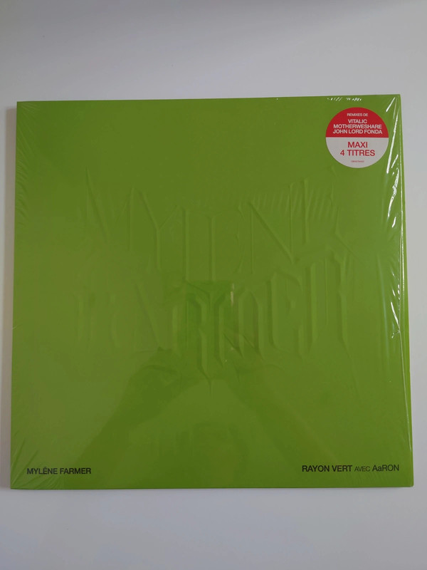 Mylène Farmer vinyle rayon vert