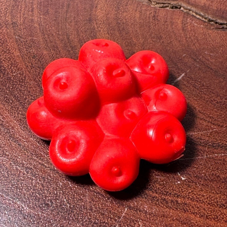Mattel 2019 Barbie Bambola Equitazione Mazzo di Mele Rosse Accessorio Alimentare