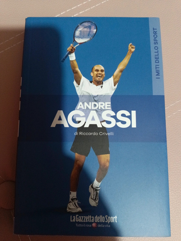 Libro Andre Agassi gazzetta dello sport