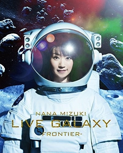NANA MIZUKI LIVE GALAXY FRONTIER 2 Blu-ray Giappone forma libro JP