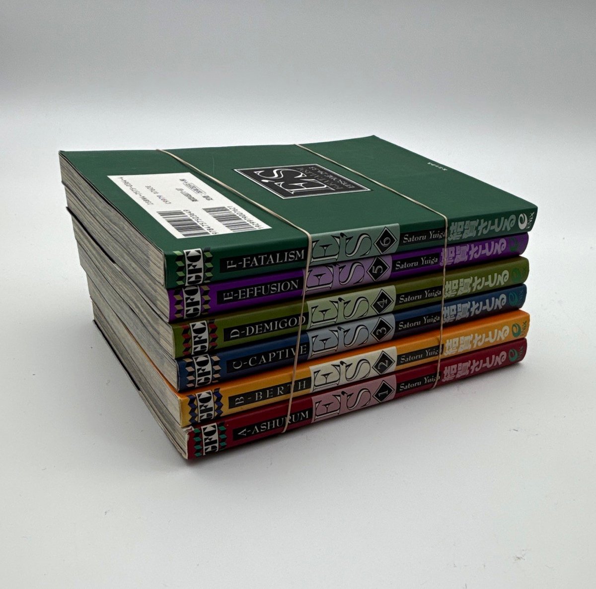 E'S Manga Vol 1-6 Giapponese Satoru Yuiga G Fantasy Comics Square Enix
