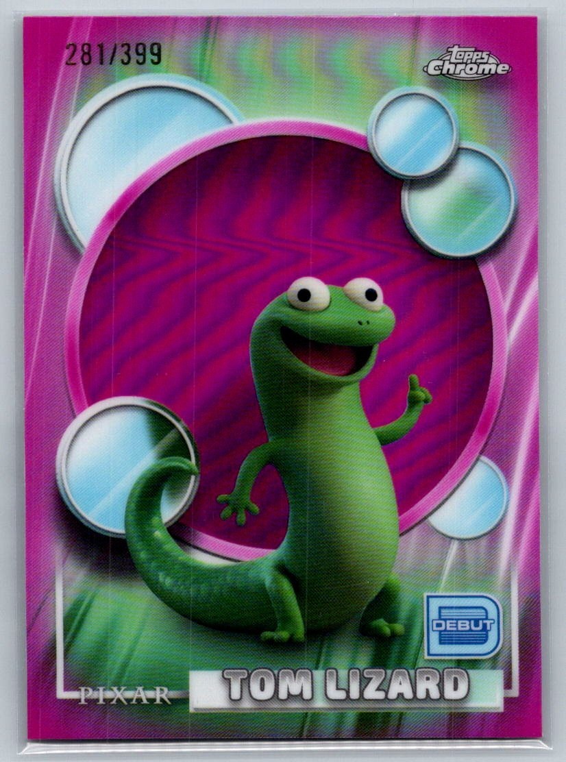  2026 Topps Chrome Disney Tom Lizard #114 Debutto #/399 Tramogge