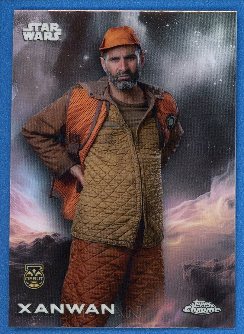 2025 Topps Chrome Star Wars #195 Xanwan Andor Debut